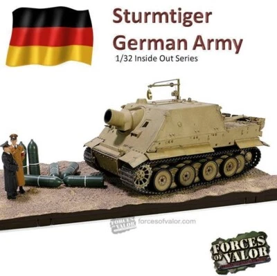 "Sturmtiger" German Prototype Forces Of Valor 1:32 802001A Inside Out Series - Image 1 of 4