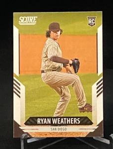 2021 Panini Chronicles Score #1 Rookie Ryan Weathers San Diego Padres - Picture 1 of 2