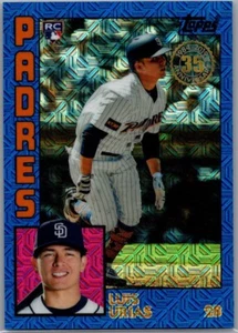 2019 Topps Silver Pack 1984 Blue Mojo Refractor Luis Urias (RC) /150 Padres - Bild 1 von 2