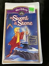 Unopened Original Disney Masterpiece Collection Sword in Stone VHS Tape