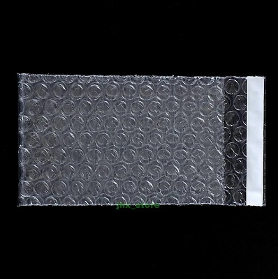 15 Self Seal Bubble Cushioning Plastic Packing Pouch Bag 2.5" x 3"_65 x 80+20mm - Image 1 of 4