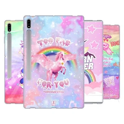HEAD CASE DESIGNS UNICORN POWER! SOFT GEL CASE FOR SAMSUNG TABLETS 1 - Image 1 of 4