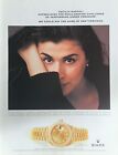 1999 ROLEX Lady Datejust Watch Cecilia Bartoli Mezzo-Soprano Singer PRINT AD