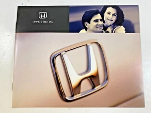 1996 Honda ~ New Car Sales Brochure ~ Civic Accord Odyssey Passport Prelude - Picture 1 of 10