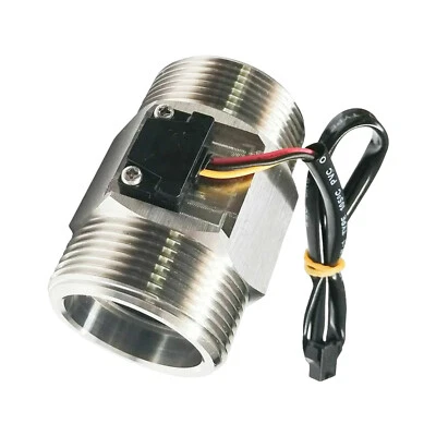 G2" DN50 Hall turbine water Flow meter sensor 2" flowmeter Stainless steel S304  - Image 1 of 4