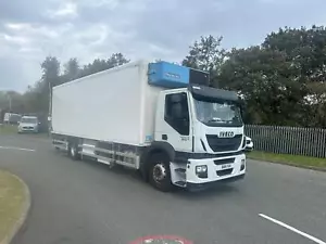 2015 15 REG IVECO STRALIS AD190S31P S-A 18 TON FRIDGE TRUCK AUTOMATIC EURO 6 - Picture 1 of 19