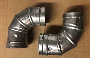 Lot of 2 Hart & Cooley Metlvent Gas Vent Pipe 3" 0-90° Adjust Elbow P/N: 3REA90 - Picture 1 of 5