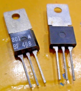 1pz. TRANSISTOR ORIGINALE MOTOROLA BF468 NPN 1A. 300V. NUOVO - Foto 1 di 1