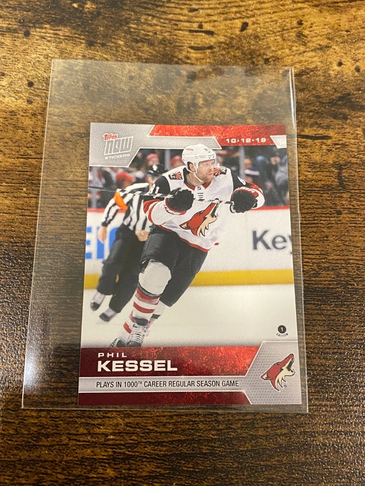2019-20 Topps Now NHL Sticker #14 Phil Kessel Phoenix Coyotes - Image 1 of 1