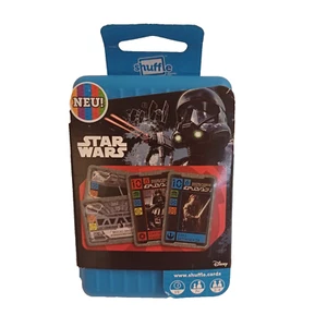 Juego de Cartas Star Wars Tarjetas Barajas Disney Nuevo Caja de Plástico - Imagen 1 de 6