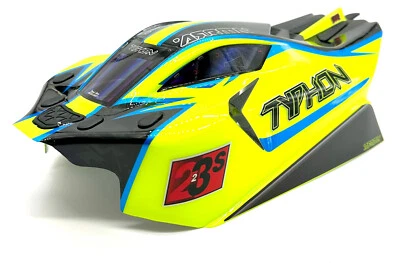 Arrma TYPHON 4x4 223s - Body Shell (Yellow painted clipless) (ARA4306V4) - Image 1 of 4