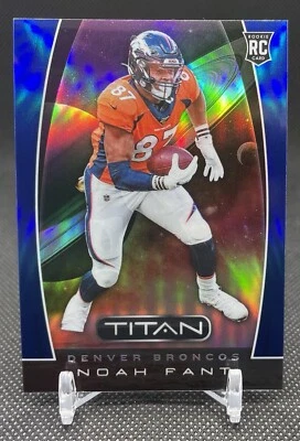 2019 Panini Chronicles Titan Noah Fant Rookie RC Blue /75 #T18 Denver Broncos - Image 1 of 2