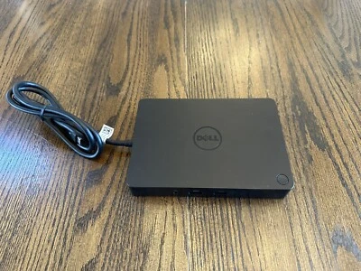 DELL WD15 K17A Thunderbolt USB-C 4K Docking Station, HDMI, DP Mini, VGA, 5 USB - Image 1 of 4