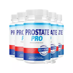 5-Pack Prostate Pro All Natural Prostate Support - 300 Capsules - Picture 1 of 3