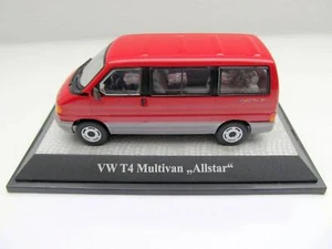Volkswagen VW T4 Multivan Modellino Auto Allstar Rosso 1:43 Premium ClassiXXs - Foto 1 di 3