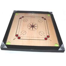 Jogo de tabuleiro profissional Carrom indoor - 20 mm tamanho grande 29  polegadas