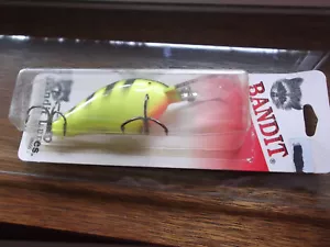 Older USA Made Bandit 400,#406,Chartreuse Black Stripes - Picture 1 of 6