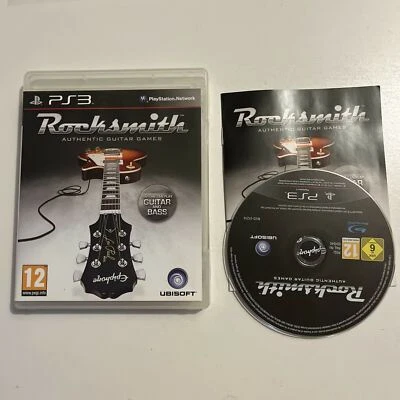 Rocksmith Authentic Guitar Games PS3 PlayStation 3 Game With Manual - Image 1 of 4