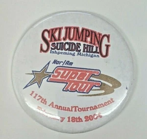 Ski Jumping Suicide Hill Super Tour 117th Tournament Ishpeming Michigan 2004 2" - Imagen 1 de 3
