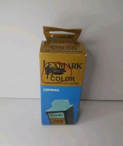 Lexmark 60 Tri-Color Ink Cartridge Company 17G0060 Sealed - Picture 1 of 4