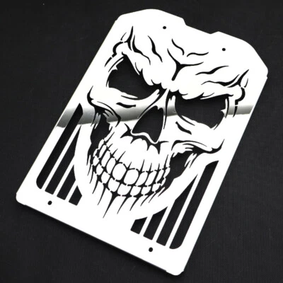 Rejilla de cubierta de radiador de calavera para Kawasaki Vulcan VN1500 VN1600 Mean Streak 02-08 Foto 1 de 4