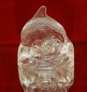 Partylite Teelichthalter "Delphin / Delfin aus Glas " ca.1994 - 1997 - Bild 1 von 6