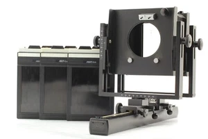 [Ecc+5] Linhof Kardan Standard 4x5 fotocamera tipo vista grande formato Giappone #1174 - Foto 1 di 12