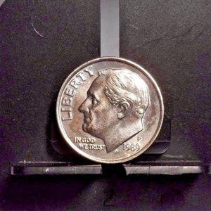 UNCIRCULATED 1989P FDR DIME COIN (101616)1 - Picture 1 of 3