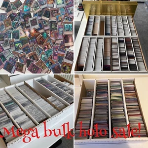 MEGA YUGIOH HOLO VENTA SECRETA ULTRAS SUPER - TODOS HOLOS 10 -25 - 50 -100 JUEGO DE TARJETAS - Imagen 1 de 4
