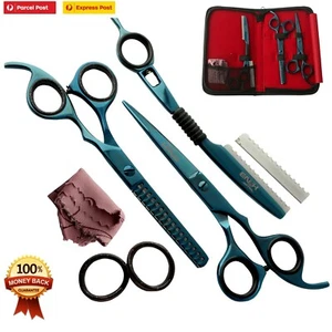 Hairdressing, Barber Salon Scissors Cutting Thinning Japanese steel6" with Razor - Picture 1 of 10