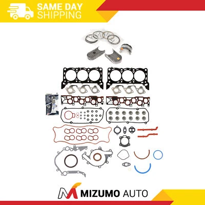 Juego completo de juntas cojinetes anillos aptos 01-04 Ford E150 E250 F150 4,2 L OHV Foto 1 de 4
