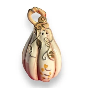 NEW Blue Sky Heather Goldminc Salt & Pepper shaker one shaker gourd fall Leaves - Picture 1 of 5