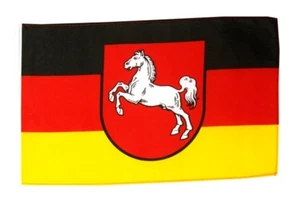 Deutschland Niedersachsen Banner niedersächsische Fahnen Flaggen 30x45cm - Bild 1 von 1