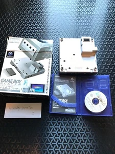 Nintendo DOL-017 Gamecube Game Boy Player Adapter Silver with Startup Disk - Picture 1 of 9