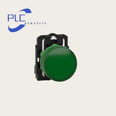 NEW Schneider XB5AVG3 Green Pushbutton Pilot Light 22MM 110 to 120 VAC  - Image 1 of 3