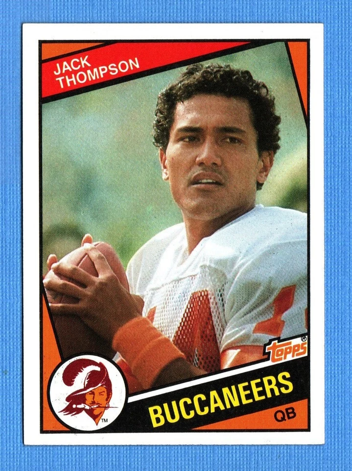 1984 Topps #372 Jack Thompson NM Tampa Bay Buccaneers - Image 1 of 1