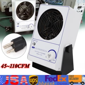 Ionizing Air Blower Antistatic Ionizer Static Eliminator ESD Ionizer Benchtop US - Picture 1 of 8