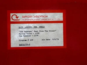 ROCK ~RAMONES~LIVE~ROCK AROUND THE WORLD~RADIO COPY~RARE~ - Imagen 1 de 4