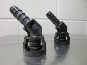Nuevo, envío gratuito, par de conectores Norma PA6-GF30 45 grados - Imagen 1 de 7
