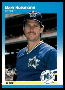 1987 Fleer Mark Huismann Seattle Mariners #586 - Picture 1 of 2