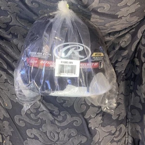 NEU Rawlings Mach Schlaghelm - Senior passt 6 7/8-7 5/8 matt schwarz R16 - Bild 1 von 5