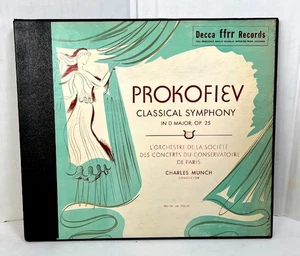 Prokofiev Classical Symphony Decca Munch LP Record Vinyl Box Set Conservatoire  - Bild 1 von 3