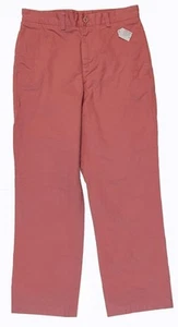 VINEYARD VINES Jetty Red Twill BREAKER PANTS Straight Leg EUC! Boys 16 - Picture 1 of 2