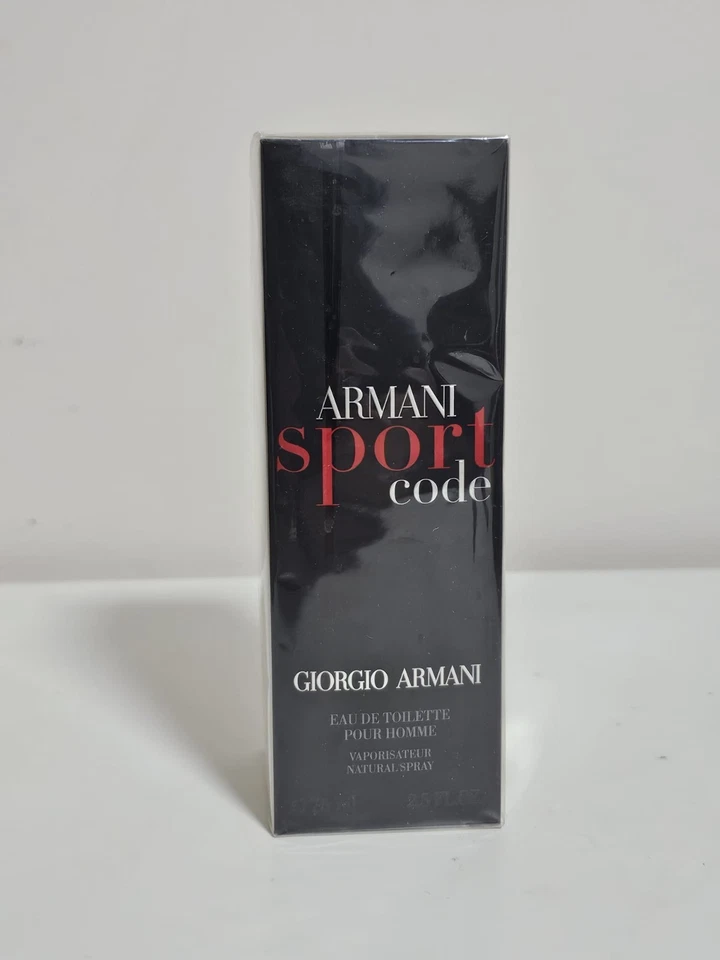 Giorgio Armani Code Sport 2,5 OZ / 75 ML EAU DE TOILETTE SPRAY DESCONTINUADO Foto 1 de 4