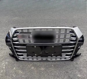 For Audi 2016 2017 2018 Q3 RSQ3 Bumper honeycomb mesh grille silver - Picture 1 of 4