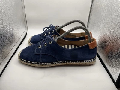 Tênis Feminino Vionic 355 Rayne Azul Marrom Camurça Tamanho 7.5 Largo - Imagem 1 de 4