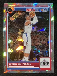 2023-24 Panini Premium Stock Russell Westbrook Ice Prizm Los Angeles Clippers - Picture 1 of 2