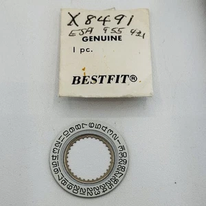 ETA 955.421, 555.421 Longines 114.2 Datumsscheibe, schwarz-weiß, #2557 - Bild 1 von 1