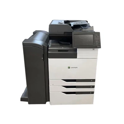 Lexmark XC9255 A3 Farblaser-Multifunktionsdrucker LAN Duplex Fax Finisher (mk) - Bild 1 von 3