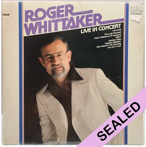 Roger Whittaker Live in Concert 2 LP RCA 1975 New Vinyl Sealed in Shrink #79k - Picture 1 of 15